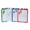 Charles Leonard 8.5&#x22; x 11&#x22; Assorted Magnetic Dry-Erase Boards, 4ct.